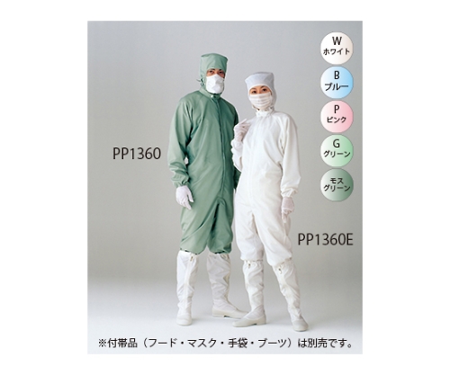 オートクレーブワンピース裏地付　PP1360E　ブルーM　10枚入