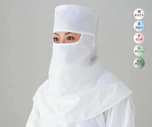 バイオクリーンフード　PA1361　ピンクL　10枚入