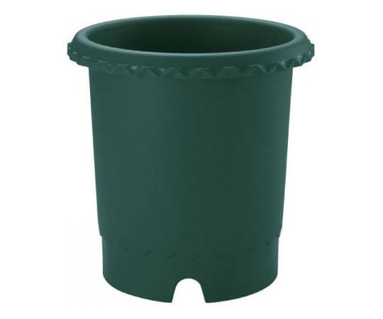 バラ鉢　8号　ダークグリーン