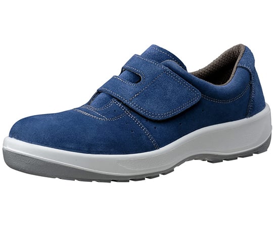 JIS規格　安全靴（マジックタイプ）　ブルー　23.5cm　MSN355-BL-23.5｜アズキッチン【アズワン】