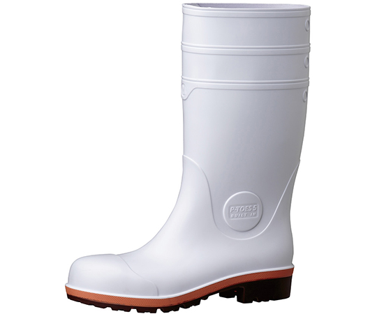 JIS規格認定 安全長靴 プロテクトウズ５ ＰＷ１０００スーパー ホワイト ２３．０ｃｍ　PW1000-W-23.0
