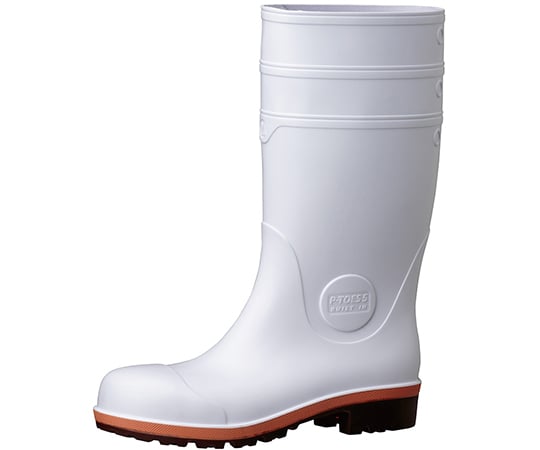 JIS規格認定 安全長靴 プロテクトウズ５ ＰＷ１０００スーパー ホワイト ２７．０ｃｍ　PW1000-W-27.0