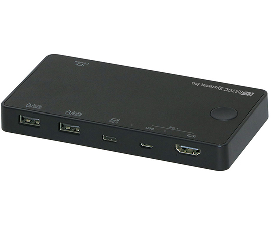 4K HDMI/USBキーボード・マウス パソコン切替器（USB-C/Aパソコン対応） RS-240CA-4K