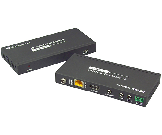 4K60Hz対応 HDMI延長器（100m） RS-HDEx100-4K