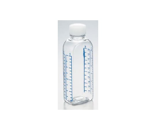 64-8078-12 クリアボトル投薬瓶（カラー目盛付き・EOG滅菌済） 100mL