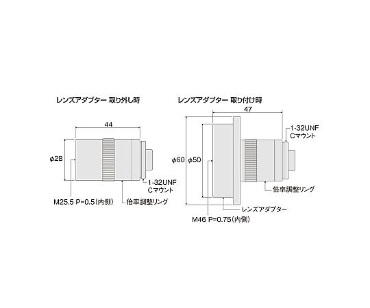 64-8085-72 レンズ L-630 【AXEL】 アズワン