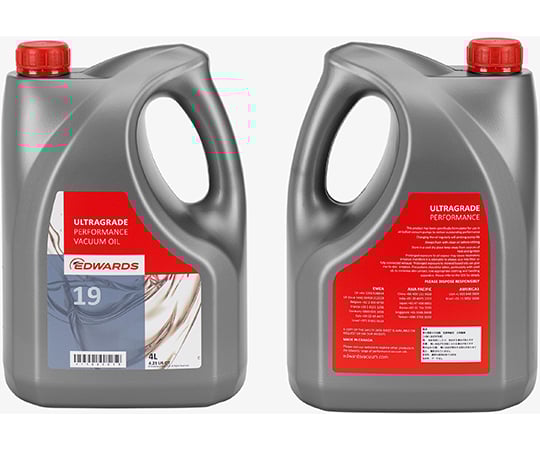アズワン 真空ポンプ用オイル(ウルトラグレ-ド19)(4L) Ｈ11025013 (1-4001-12) 《研究・実験用機器》 真空ポンプオイル SO-M(MOR) 1L 64-8087-29 真空ポンプ用オイル