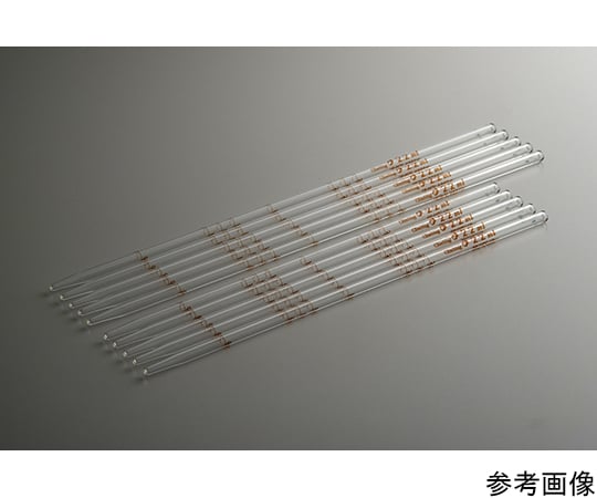 64-8089-45 CL 牛乳用先端メスピペット 2.2mL 8本メモリ CL2290