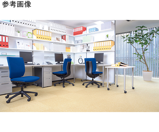 デスクセット　デスク＆シェルビングシステム　パラボシリーズ　壁面型　棚：3段　連結　DSS-D1422SR