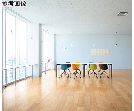 スチール・キャスター脚タイプ　ミーティング用チェアー〈スピッツ〉　ミモザ　No.4894WF-MS