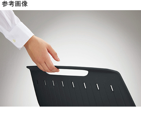 背パッド付タイプ　ミーティング用チェアー〈レピス〉　チェリーレッド　No.3991PF-K