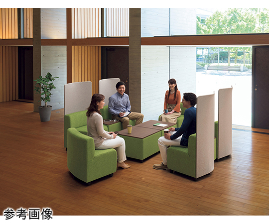 ユニットソファー〈トーノ〉 ピンク 樹脂脚タイプ　35LC-11F