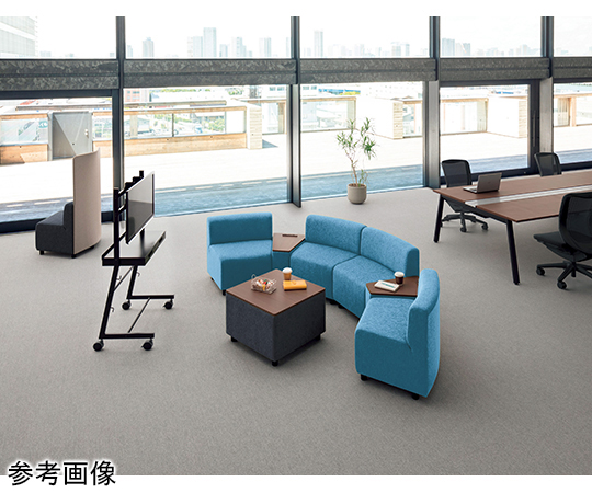 ユニットソファー〈トーノ〉 ピンク 樹脂脚タイプ　35LC-11F