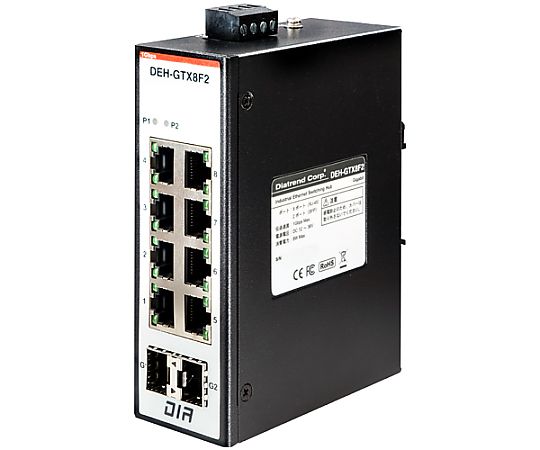 産業用イーサネットスイッチングハブ ギガビットタイプ 光ポート搭載