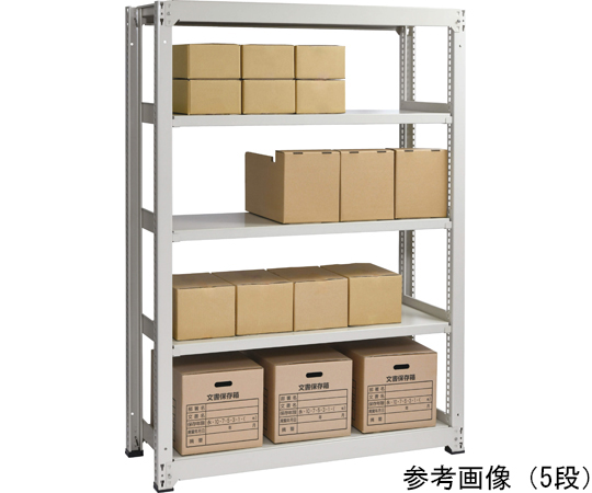 64-8231-66 中量物品棚セット 中量物品棚（MLK型）300kgタイプ MLR6554