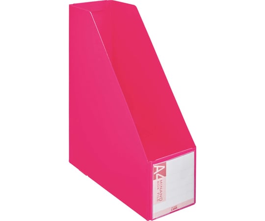 ボックスファイル　MINANO〈ミナノ〉　レッド