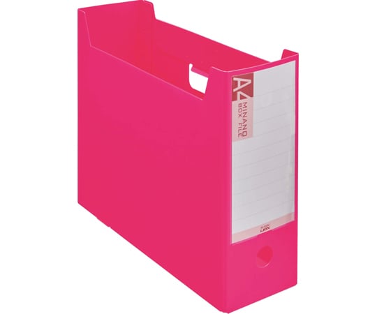 ボックスファイル　MINANO〈ミナノ〉　レッド