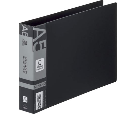 リングファイル　ミナノ　ブラック