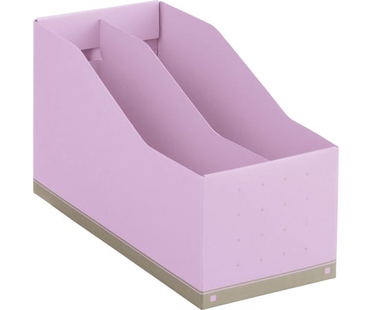 ボックスファイル　パープル