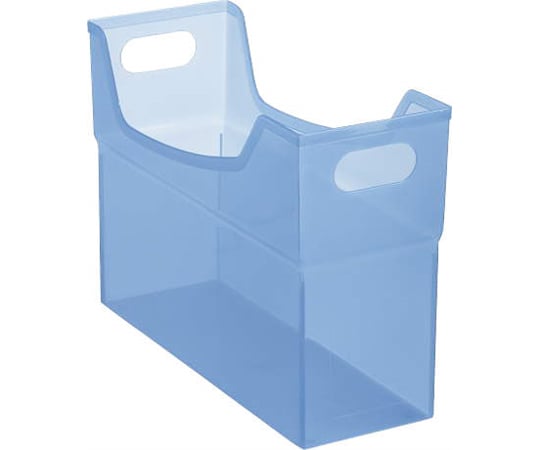 ボックスファイル<フリーボックス>　A4ブルー