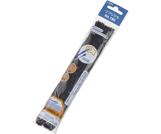 つづりひも 黒 1パック（20本入）