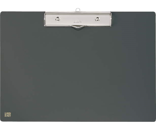 PETカラー用箋挟　ダークグレー