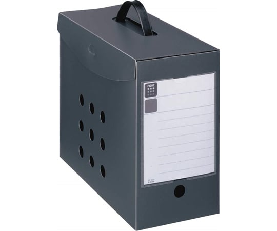 ボックスファイル<noile>　ブラック