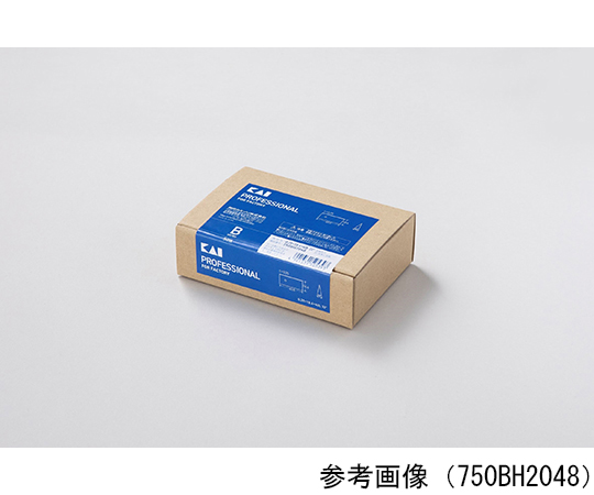 64-8276-74 機械用刃物（ベーシック） 0.25×18.4×90L 22°50枚セット 750BH2052 【AXEL】 アズワン