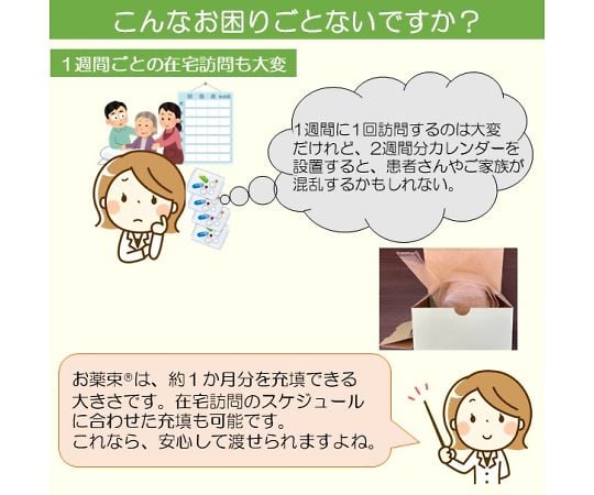 64 8277 84 お薬束 おやくそく 20個入 K0020 Axel アズワン