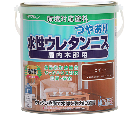 水性ウレタンニス　エボニー　0.7L