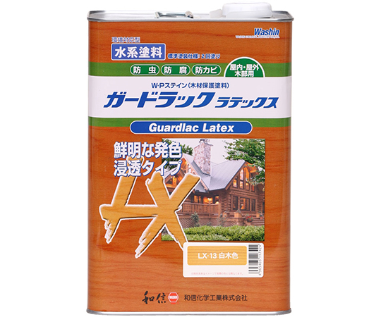 ガードラックラテックス　白木色　3.5kg
