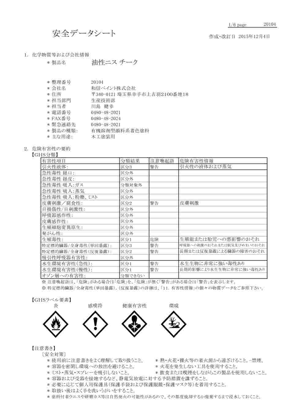 評判 和信ペイント 油性ニス チーク 120ml sarozambia.com