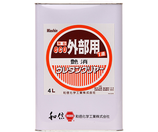 和信ペイント エコ外部用ウレタンクリヤー つやあり 16L #950008-