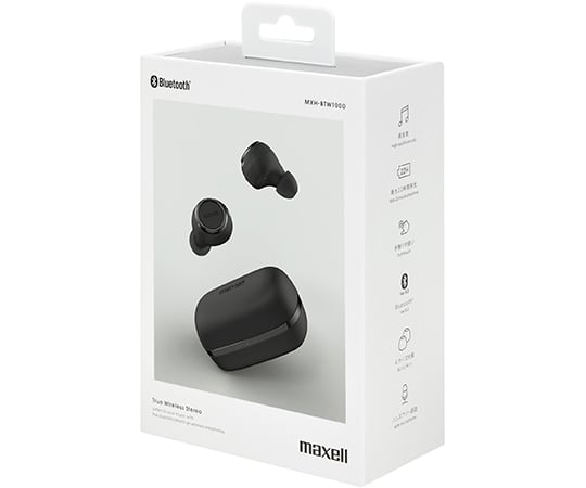 取扱を終了した商品です］maxell Bluetooth対応完全ワイヤレスカナル型