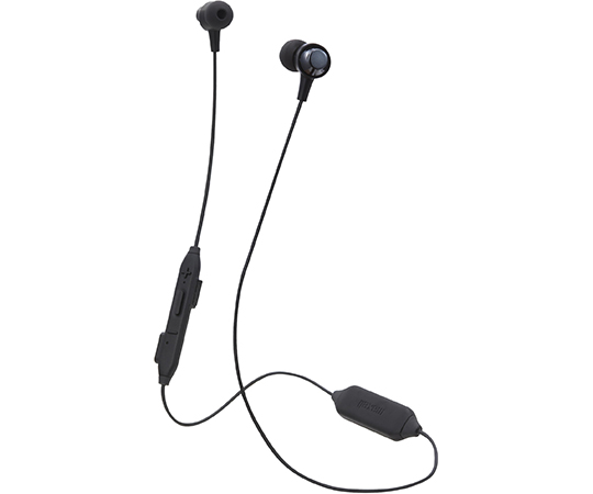 maxell Bluetooth対応ワイヤレスカナル型ヘッドホン ブラック
