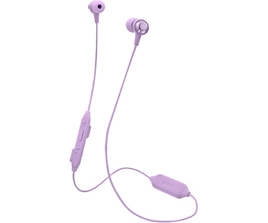 maxell Bluetooth対応ワイヤレスカナル型ヘッドホン パープル