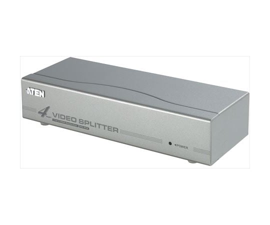 1入力　4出力　アナログVGAビデオスプリッター
