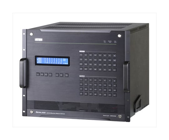 32入力32出力モジュール式マトリックススイッチャー