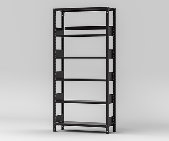 書架RKU　基本　D340天地6段　傾斜1段付