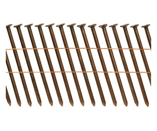 ワイヤー連結カラーN釘 DFC31-65N オレンジ