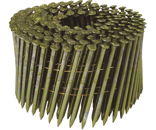 2×4用 ワイヤー連結ロール釘 DFC33-65CN イエロー