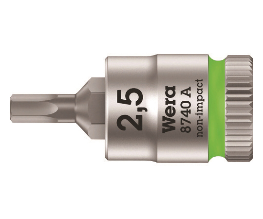 8740A　HF　ビットソケット　ミリサイズ　Hex-Plus　SW2.5x28mm