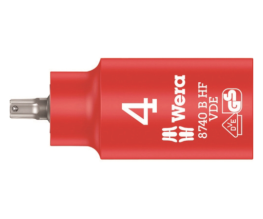 8740　B　VDE　絶縁ホールディングファンションビットソケット　SW　4.0