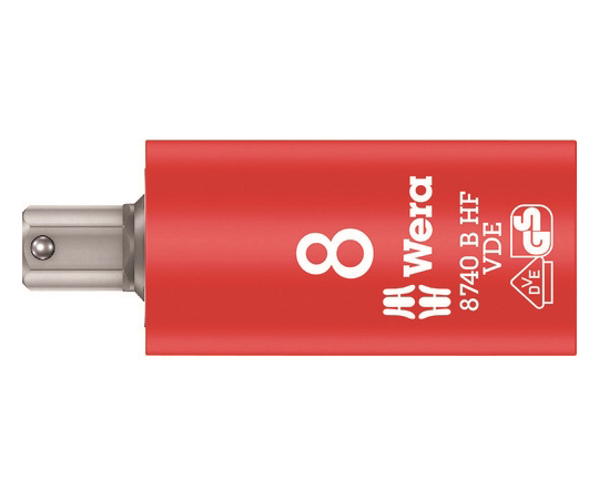8740　B　VDE　絶縁ホールディングファンションビットソケット　SW　8.0