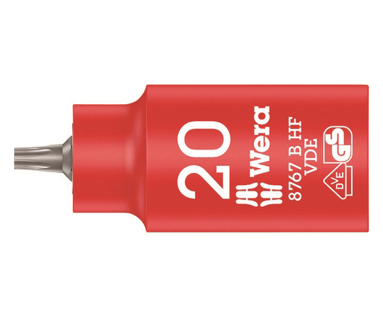 8767 B VDE 絶縁ホールディングファンションビットソケット TX 20