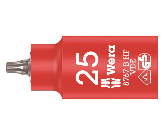 8767 B VDE 絶縁ホールディングファンションビットソケット TX 25