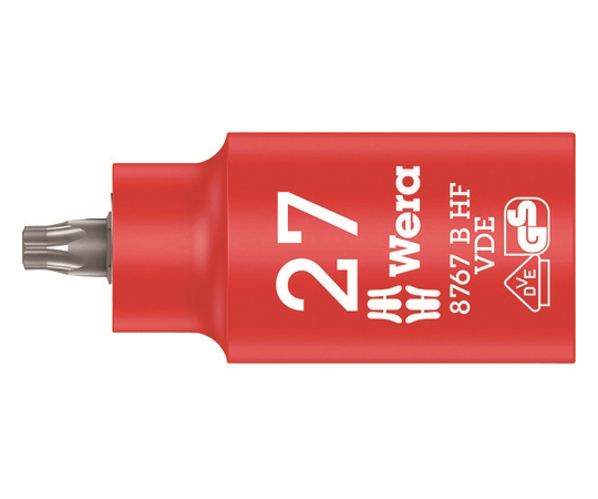 8767　B　VDE　絶縁ホールディングファンションビットソケット　TX　27