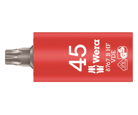 8767　B　VDE　絶縁ホールディングファンションビットソケット　TX　45