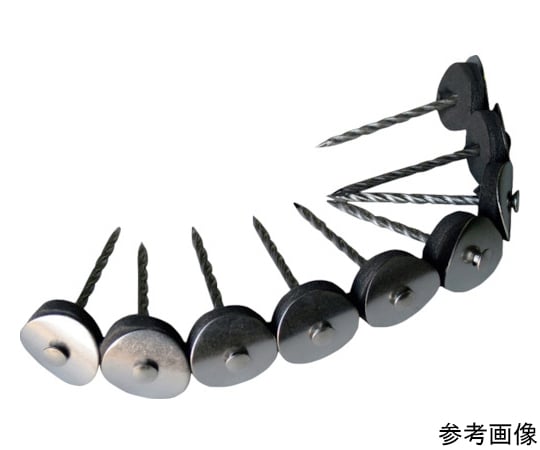 ステンレス連結傘釘 14×38 素地 9本×10連入