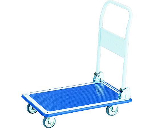プレス製台車　ドンキーカート　折りたたみ式740×480　4輪自在